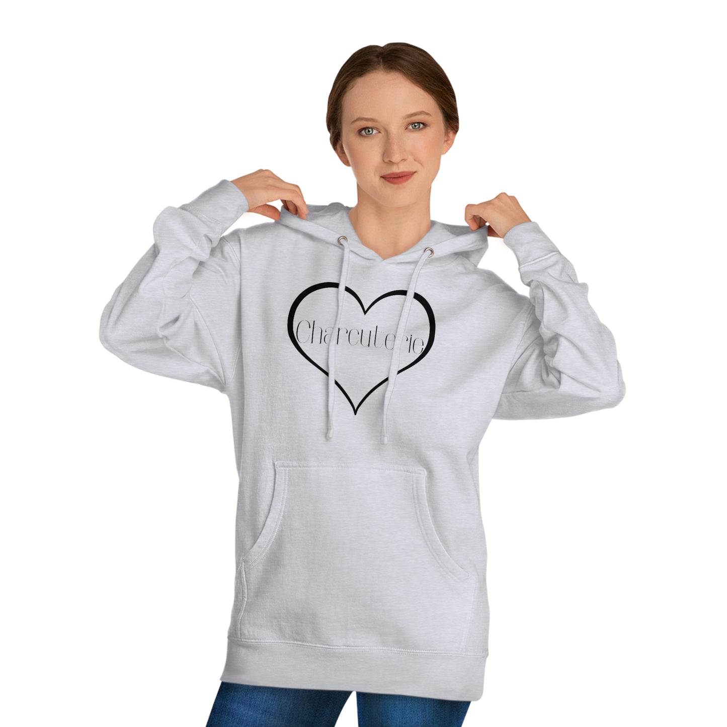 Heart Charcuterie Hooded Sweatshirt