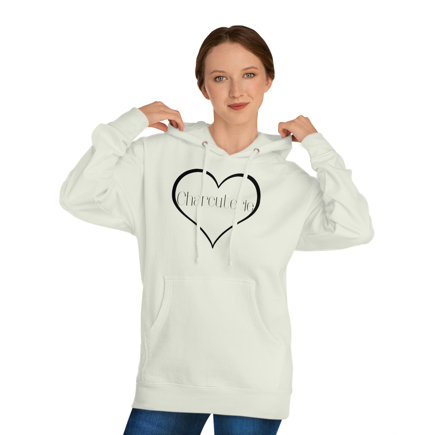 Heart Charcuterie Hooded Sweatshirt