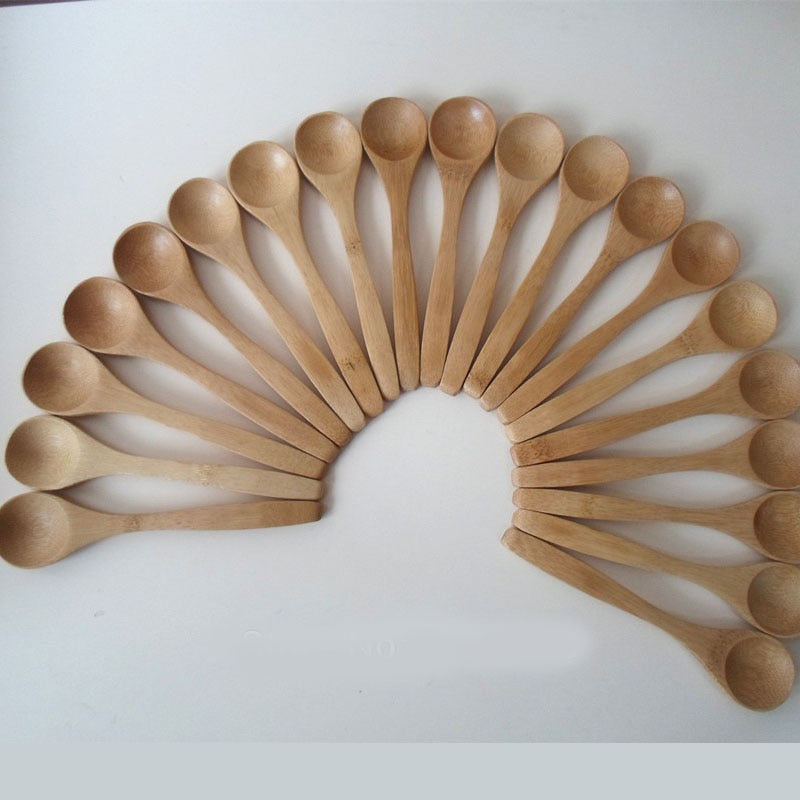 Beautifully crafted wood serving spoons