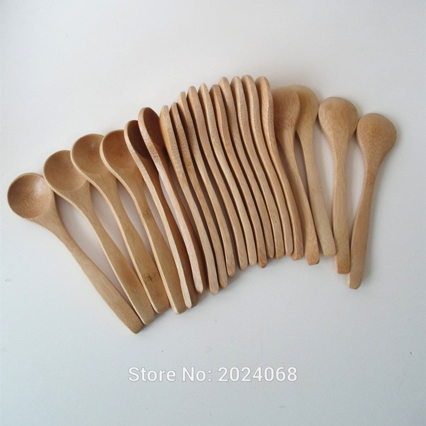 Beautifully crafted wood serving spoons