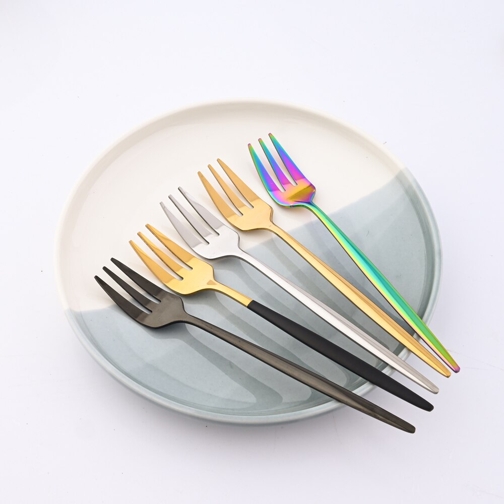 Stainless Steel Rainbow Forks