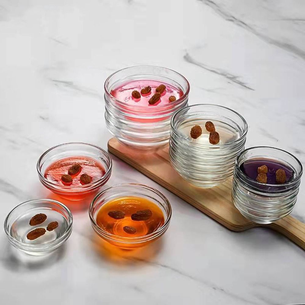 Elegant Clear Dipping Bowls