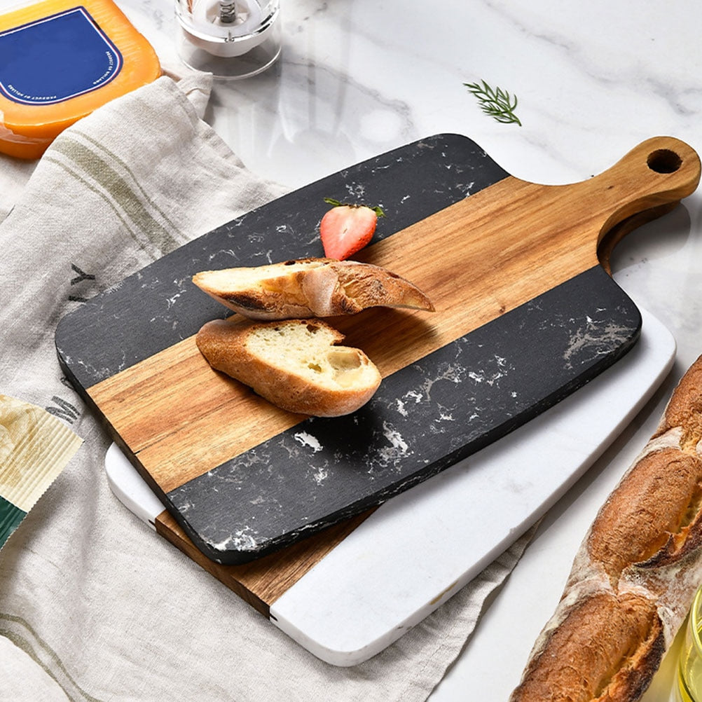 Marble Wood Charcuterie Board