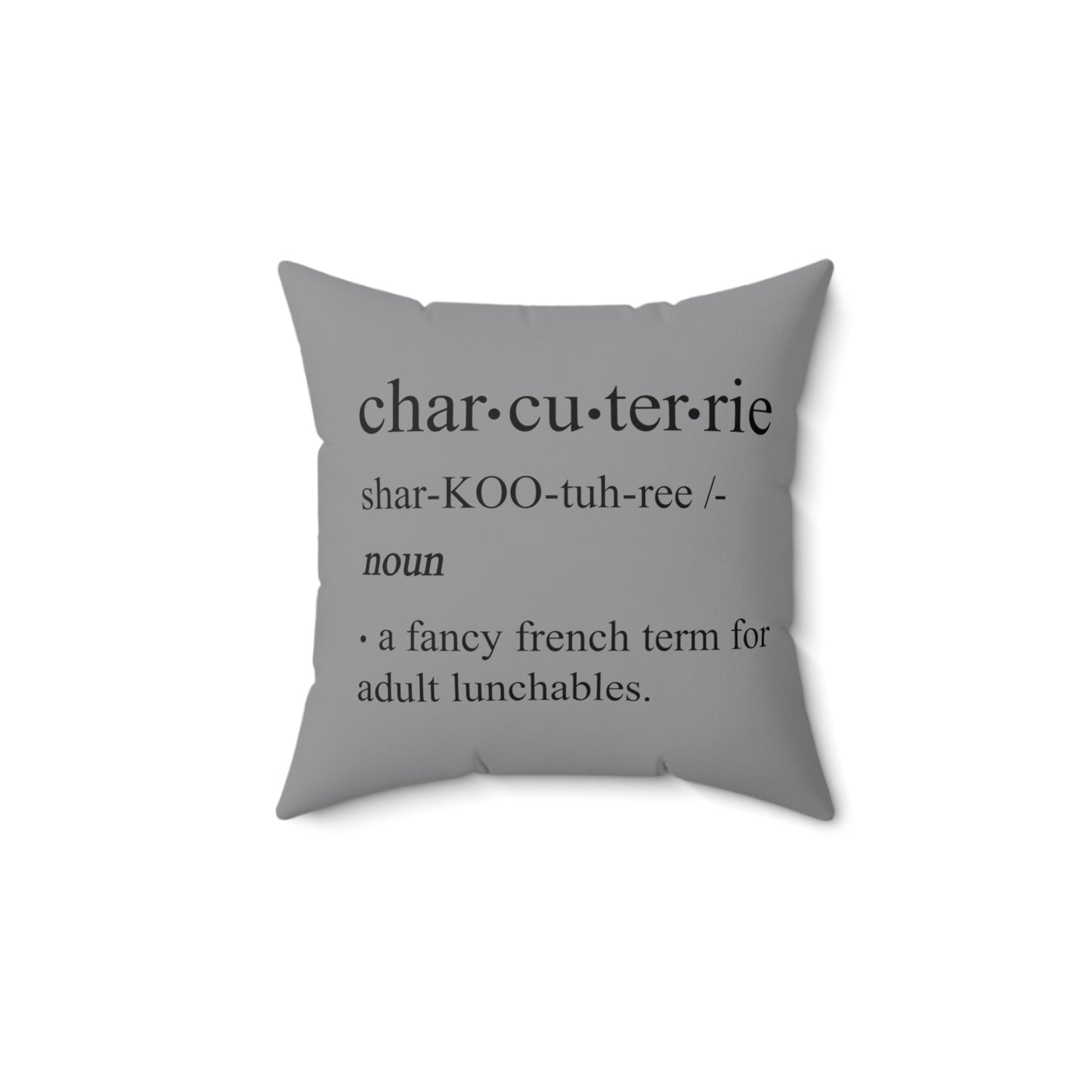 Charcuterie Throw pillow