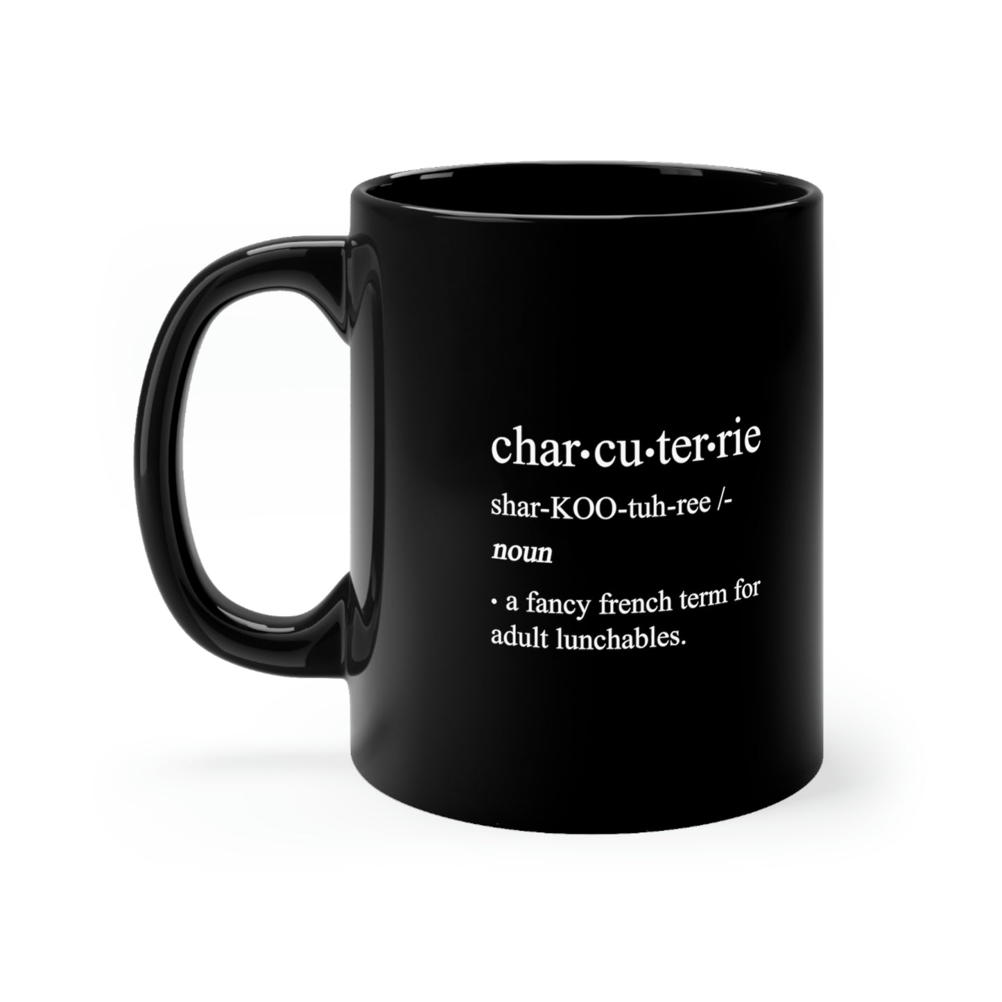 Charcuterie Black Mug