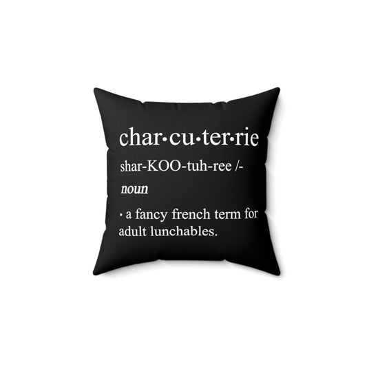 Charcuterie Square Pillow
